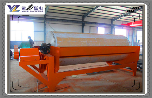 磁選機，永磁磁選機，永磁磁選機磁系，永磁磁選機磁系寬度和磁系半徑介紹