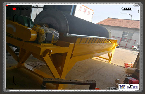 磁選機(jī)，干式永磁筒式磁選機(jī)，干式永磁筒式弱磁場磁選機(jī)結(jié)構(gòu)圖