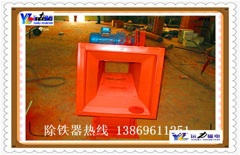 管道自卸式除鐵器，RCGZ系列管道自卸式永磁除鐵器價格 _遠(yuǎn)力RCGZ系列管道自卸式永磁除鐵器型12000高斯_可定制工作原理_安裝示意圖 