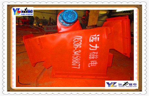 管道自卸式除鐵器，RCGZ系列管道自卸式永磁除鐵器價格 _遠(yuǎn)力RCGZ系列管道自卸式永磁除鐵器型12000高斯_可定制工作原理_安裝示意圖 