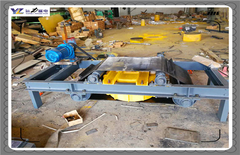 永磁鎧甲自卸式除鐵器，廣東永磁鎧裝自卸式除鐵器_如何卸鐵國(guó)家標(biāo)準(zhǔn)安裝工作視頻_廣東永磁鎧裝自卸式除鐵器型號(hào)