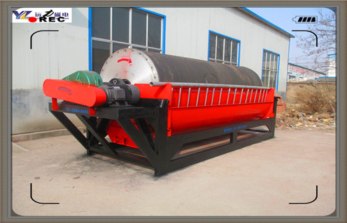 干選強磁輥式磁選機，江蘇干選強磁輥式磁選機_江蘇干選強磁輥式磁選機制作的參數如何配置報價發展工作視頻皮帶及結構價格 